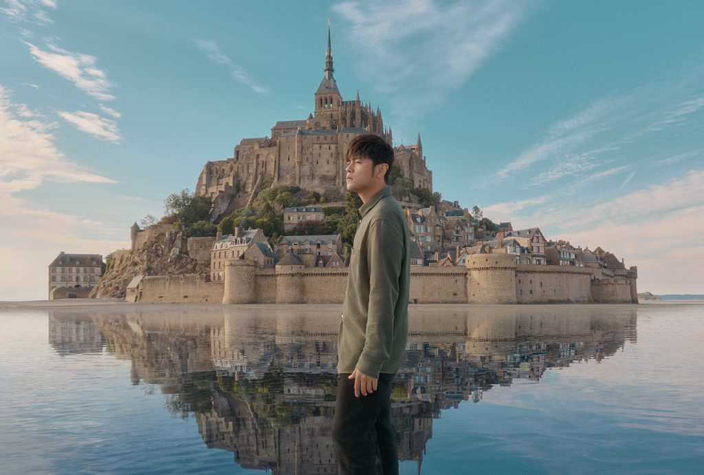 周杰伦「最伟大的作品」集壮阔美景 法国圣米歇尔山拍摄封面 把艺术结合进作品中